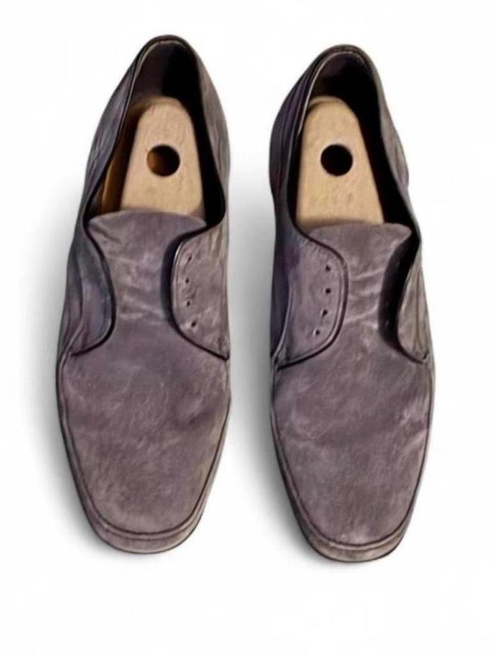 Hush Puppies Men's Slip-On Dress Oxfords in Slate Grey